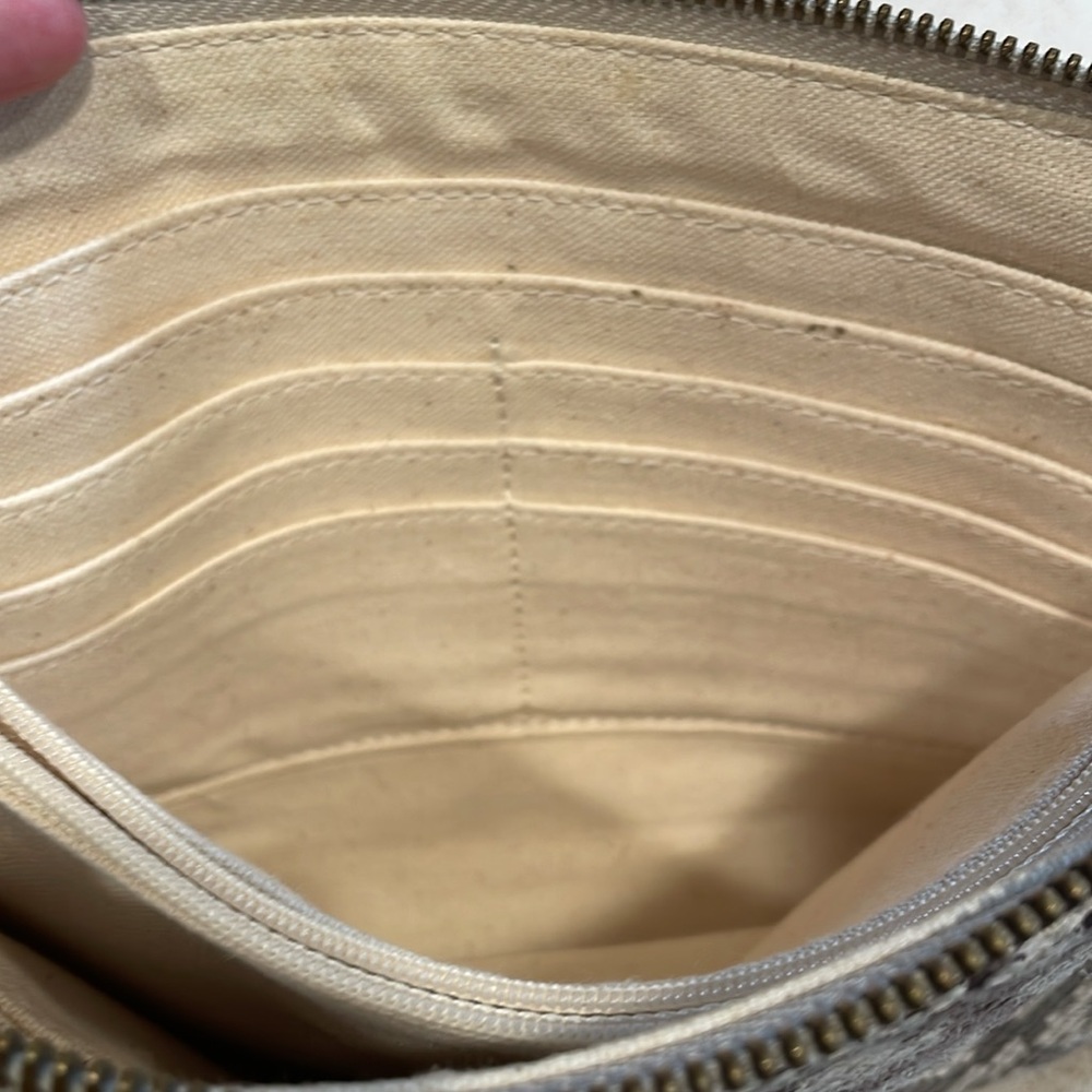 Margot New York Python Leather Pattern Clutch/Wri… - image 7